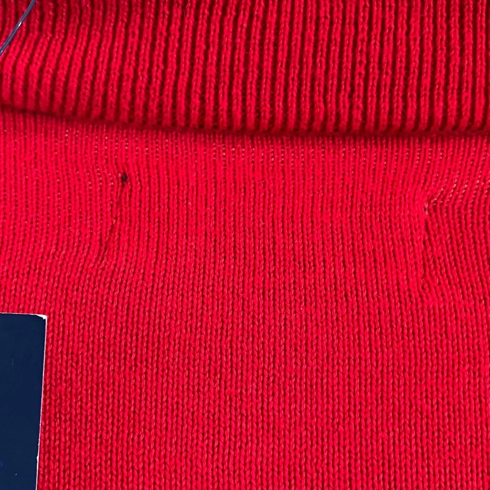 NWT Chaps EST 1978 Red V-Neck Sweater Vest - Picture 5 of 5